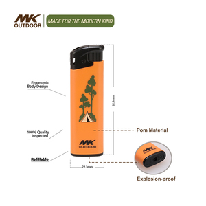 Encendedor de Cigarros Creativo <span class=keywords><strong>MK</strong></span> Stick, Encendedor de Pistola con Triple y Cuádruple Llama, Juego de Fumador, Encendedor Electrónico - Product Image 6