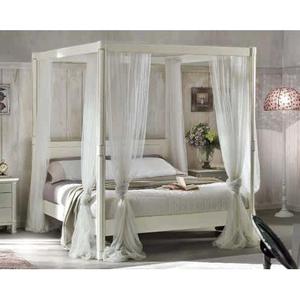 Letto a baldacchino con la zanzariera pieghevole della maglia di dimensioni singole della regina di re per la camera da letto e uso all'aperto per l'estate - Product Image 1