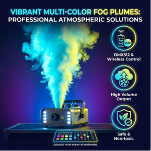 Máquina de niebla fría portátil de bajo ruido para eventos, conciertos, publicidad y pantallas LED, venta al por mayor y personalizable. - Product Image 2