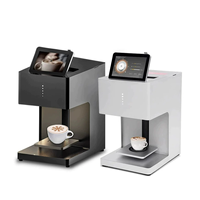Máquina automática de arte latte 3D para café de grado alimenticio, espuma de leche de un solo color, máquina de arte latte para té de burbujas