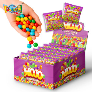 Soluciones Flexibles de Marca OEM, Caramelos Masticables Estilo Skittle-s, Caja de 240g con 60 Unidades, Halal, Fábrica con Certificación BRC, Sabor y Tamaño de Bolsa Personalizables - Product Image 1