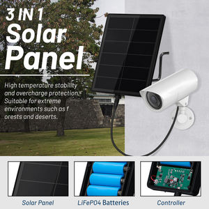 D5 BC güneş pili Mini güneş enerjisi setleri ile MPPT 3.7v 5V/3.1A 6V/3A 9V/2A 12V/1.5A çıkış dahili Lifepo4 pil denetleyici - Product Image 5