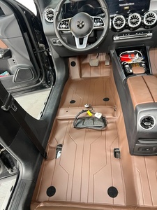 Tapis de sol de voiture personnalisé de luxe en cuir Nappa imperméable, adapté aux <span class=keywords><strong>Volvo</strong></span>, Toyota, Lexus, couverture complète à 360 degré<span class=keywords><strong>s</strong></span> - Product Image 2