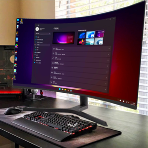 Super Wide 34 Pulgadas 219 Lcd Monitor 4K 3440*14440 120 Fps 120Hz Pantalla Curva Pc 1ms Gaming Monitor - Product Image 1