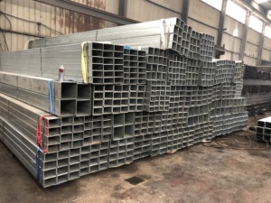 Tubo hueco cuadrado/rectangular pregalvanizado 75x38/80x4 0/100x50 Tubos cuadrados galvanizados por inmersión en caliente Longitud 5,5 m 6m - Product Image 6