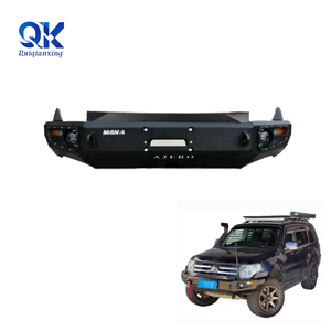 Nuevo Kit de parachoques delantero de acero de gran venta con recortes de gancho de remolque para Pajero V93 V97 <span class=keywords><strong>Montero</strong></span> <span class=keywords><strong>V80</strong></span> V90 - Product Image 1
