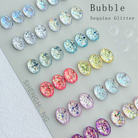 Perles de caviar pour nail art, strass pour ongles, micro-perles de cristal, perles en braille, décoration 3D pour nail art, paillettes, 2g/pot, particules MIX