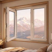 Ventanas de Aluminio Abatibles y Giratorias con Aislamiento Acústico, Resistentes a Huracanes, con Rotura de Puente Térmico y Eficiencia Energética Estilo Europeo Energy Star