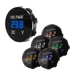 Precio bajo 12V Voltímetro digital verde Impermeable Compatible Barco Camión marino Motocicleta ATV UTV Camper - Product Image 1