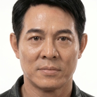Figurine en silicone grandeur nature de Jet Li, héros d'action hollywoodien, en costume, fabrication directe sur mesure pour les collectionneurs de musées