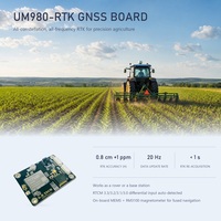 Module GNSS RTK UM980, carte de relevé haute précision, GPS multibandes GLONASS Galileo BeiDou pour cartographie par drone, UAV, robot