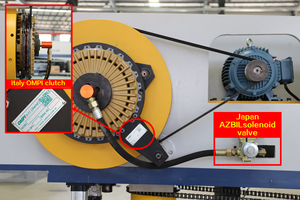 Presse à poinçonner CNC DARDONTECH avec tourelle, indexation automatique T30, presse à poinçonner mécanique CNC - Product Image 4
