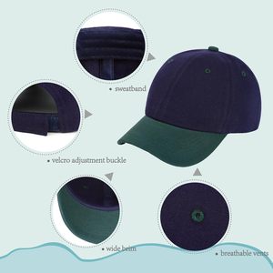 Gorras de Béisbol Personalizadas OEM ODM con Logotipo, 5 Paneles, Dos Tonos, Diseño Dobby Dot y Leopardo, Estructuradas, 100% Algodón, Deportivas, Unisex, Venta al Por Mayor - Product Image 4