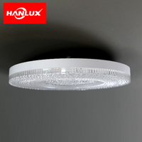 Nouvelle Lampe de Plafond LED UFO Ronde Blanche à Culot E27, 18W, 24W, 36W, 48W, en Plastique, Large Plage de Tension, 1CCT/WCCT, pour Éclairage Intérieur - Vente Chaude 2026