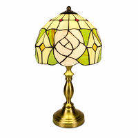   Lampe de bureau en verre teinté rose, soudée à la main, base en laiton, taille et couleur personnalisées, usine ODM