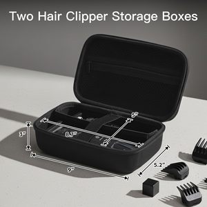 Étui de rangement robuste OEM personnalisé pour accessoires de barbier, organiseur de tondeuse à cheveux pour hommes, protège-<span class=keywords><strong>rasoir</strong></span>, kits de toilettage - Product Image 3