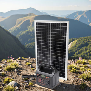 カスタム屋外200Wソーラー発電所Lifepo4ミニサイレント発電機ポータブルソーラー充電発電所ソーラーパネル付き - Product Image 4