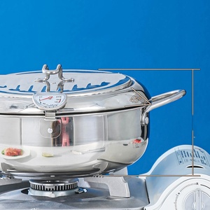 Marmite à huile de cuisine en acier inoxydable 304 contrôle de la température par induction poisson frit crevettes poulet friteuse poêle cuisson - Product Image 3