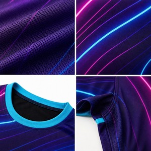 <span class=keywords><strong>ชุด</strong></span><span class=keywords><strong>ฟุตบอล</strong></span>ลาย Neon Night ปี 2026 ขายส่ง สีดำ ม่วง ฟ้าอมเขียว ชมพู <span class=keywords><strong>ชุด</strong></span><span class=keywords><strong>ฟุตบอล</strong></span>แบบกำหนดเอง <span class=keywords><strong>ชุด</strong></span>ทีมแบบ Sublimation เต็มตัว - Product Image 3