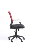 Chaise de bureau pivotante à hauteur réglable en maille, design contemporain, avec support lombaire, idéale pour la maison, le salon et la chambre, directement de l'usine