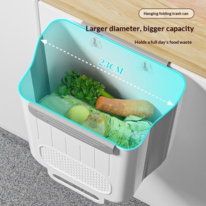 Nuovo Cestino per Rifiuti da <span class=keywords><strong>Cucina</strong></span> 2026, Appeso, per Uso Domestico, da Appendere alla Porta dell'Armadio, Speciale per Classificazione dei Rifiuti, Pieghevole, per Bagno - Product Image 3