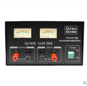 Qiujing QJ-1830 doğrusal regüle güç kaynağı kısa dalga radyo iletişim güç kaynağı 220/24-13.8V