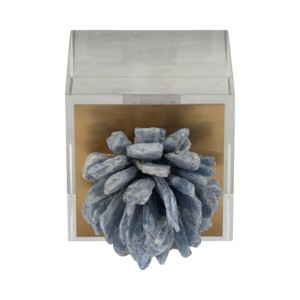 Cubo di cristallo, statuetta decorativa, scultura per la casa, l'ufficio, il soggiorno, da esporre su scaffale. - Product Image 5