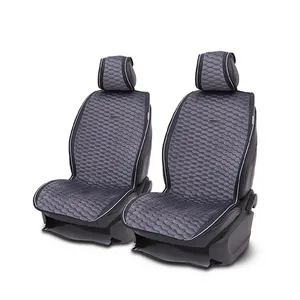 Роскошные универсальные замшевые чехлы для сидений передних сидений автомобиля