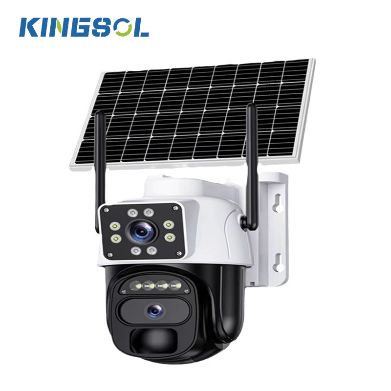 KINGSOL, Новое поступление, уличная беспроводная камера видеонаблюдения, Wi-Fi, солнечная панель, питание от батареи, для наружного наблюдения