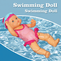 Jouet aquatique Montessori, poupée en PVC, jouet de bain pour bébé, jouet interactif parent-enfant pour enfants