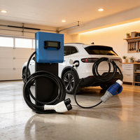 Neuer Jinghu Tragbarer Reise-7kW-EV-Lader CCS2 mit Smartphone-App-Steuerung, IP54 Wetterfest, 3m Kabel, für den Kofferraum, TA-DC-7-H