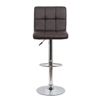 Tabourets de bar pivotants en cuir PU réglables en hauteur, modernes, pour la maison, le restaurant, l'hôtel, le café, la salle à manger