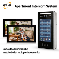 Nouveau système de visiophone extérieur intelligent Tuya 2026 pour appartement, appel bidirectionnel, écran tactile TFT LCD 10/7 pouces, résistant à l'eau