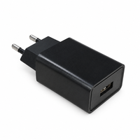 Adaptor USB-A 5V 2A Pabrikan EU untuk Pengisi Daya Dinding Rumah Kantor Hotel Perjalanan untuk Penggunaan Rumah Sehari-hari Pasokan Grosir Pengisi Daya Dinding