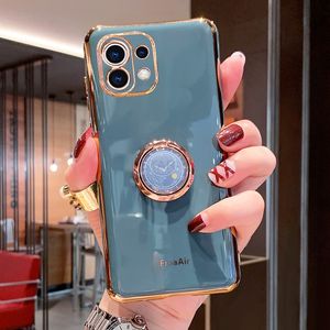 <span class=keywords><strong>Funda</strong></span> de Teléfono con Anillo de Lujo para <span class=keywords><strong>Xiaomi</strong></span> <span class=keywords><strong>Mi</strong></span> <span class=keywords><strong>11</strong></span> <span class=keywords><strong>Lite</strong></span> 5G Mi11 Pro 11lite, Soporte, Silicona Suave, Protectora, Carcasa Trasera - Product Image 3