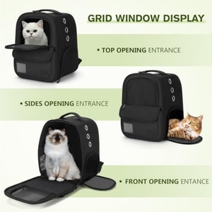 Waterproof Oxford Breathable Pet <strong>Carrier</strong> Bag Portable <strong>Cat</strong> <strong>Carrier</strong> <strong>Backpack</strong> for Travel - Product Image 3
