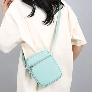 Customizable Ladies Lightweight Outdoor Casual <b>Small</b> <b>Chest</b> Bag Nylon Cellphone Sling Bag - Product Image 1