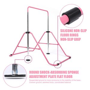 <span class=keywords><strong>Barre</strong></span> de <span class=keywords><strong>gymnastique</strong></span> pliable à hauteur réglable pour enfants, <span class=keywords><strong>barre</strong></span> de danse horizontale, <span class=keywords><strong>barre</strong></span> de ballet portable - Product Image 6