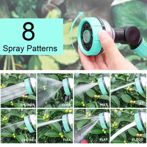 Pistola de Agua con Boquilla de Manguera de 19 Pulgadas de Largo, 8 Patrones de Rociado, Varilla de Riego para Jardín, para Regar Macetas Colgantes y Arbustos - Product Image 5
