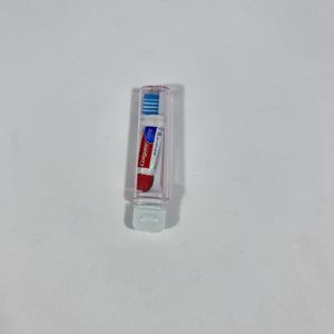 Kit Dental Desechable Plegable para Hotel, Cepillo de Dientes con Logotipo Personalizado al por Mayor, OEM, con Cerdas Suaves y Pasta Dental AME para Servicios de Huéspedes - Product Image 1