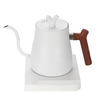 Bouilloire électrique mécanique à contrôle de température intelligent 1L avec col de cygne pour café et thé Bouilloire électrique