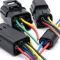 Konektor jantan dan betina Tembaga Berlapis Timah JST OEM/ODM Gambar pelanggan PVC, karet, silikon, nilon, PBAT, PET, PTFE