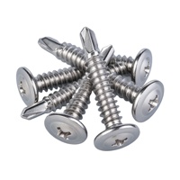 Vis autoperceuse à tête rondée SS410 pour fixation de tôles métalliques 16MM-50MM