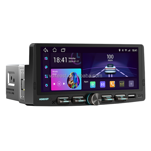6.86 Inch Android QLED Screen Car Gps Navigation Audio Radio Dvd Video Car Stereo Multimedia Player