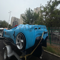 Jet ski de style supercar OEM, bateau à moteur en fibre de verre haute vitesse, idéal pour la location en stations balnéaires et parcs d'attractions