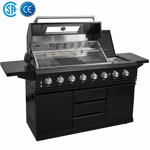 <span class=keywords><strong>Cucina</strong></span> Esterna di Alta Gamma <span class=keywords><strong>a</strong></span> 8 Bruciatori in Acciaio Inox con Certificato CSA CE, <span class=keywords><strong>Cucina</strong></span> Esterna Senza Formaldeide con Griglia BBQ <span class=keywords><strong>a</strong></span> Gas - Product Image 1