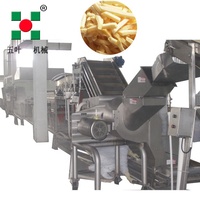 Auto Continue Bevroren Frietmachine Productie Van Frites Productielijn Droogfruit Productieapparatuur