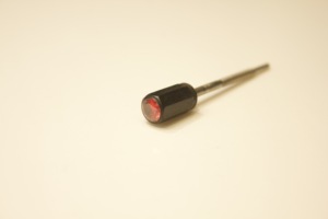 Vis de bouton de queue de violon artisanal en acier inoxydable et fibre de carbone pour Arcos brésiliens, vis chromées - Product Image 6