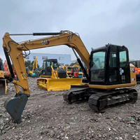 Excavator Crawler CAT307 Bekas Kondisi Baik Model 2022 7 Ton Mesin Gearbox Penawaran Spesial dengan Laporan