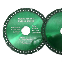 Disque de coupe composite multi-usages de qualité industrielle en gros pour carrelage, dalle de roche, marbre, acier, lame de scie pour meuleuse d'angle